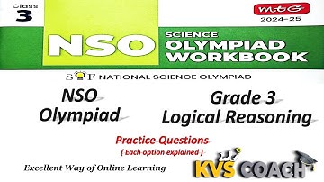 Class 3 || NSO || SOF || OLYMPIADS || Logical Reasoning || #olympiads #class3 #nso