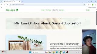 Presentasi Proyek UAS Website front-end