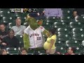 Mlb funniest mascot and fan interactions