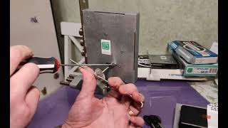 Opening a lock Guardian 60.01. Вскрытие замка Гардиан 60.01(4+4)