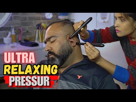 ASMR Head Massage Ultra Pressure Point Therapy For Good sleep, It’s Relaxing & Deep Sleep Method