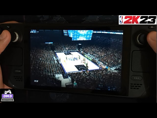 NBA 2K23 MY CAREER on Steam Deck 