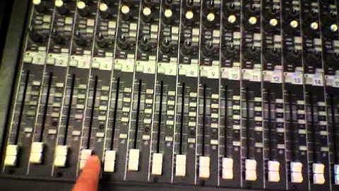 Signal Flow and Cue Mix (AP2) in Studio D/E   UCD