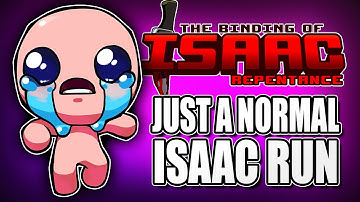 Just a NORMAL Isaac Run - Hutts Streams Repentance