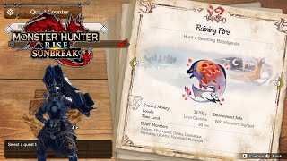 [MHRise: SB] MR 6★: Raining Fire (Seething Bazelgeuse) HBG screenshot 5