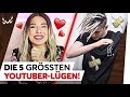 Die 5 GRÖSSTEN YouTuber-Lügen! | TOP 5