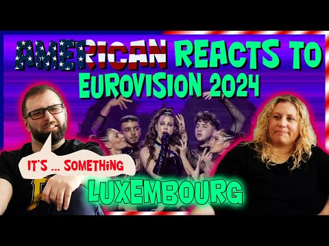 American reacts to Eurovision 2024 | LUXEMBOURG | Tali - Fighter