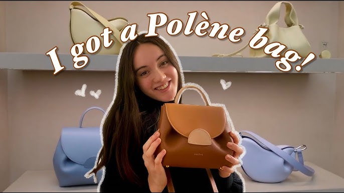 Unboxing my Polene Numbero Un Nano in Tan Textured leather 👝 and