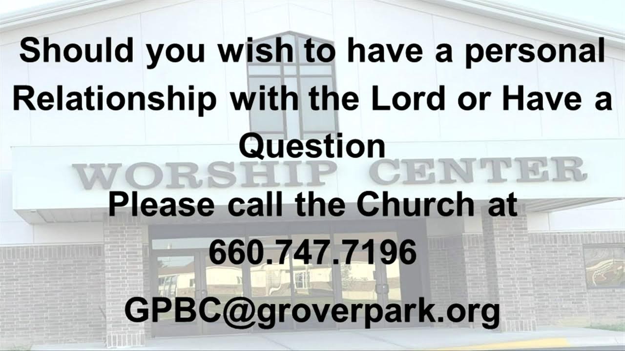 01 18 2026 Worship Service