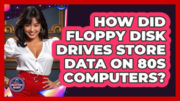 How Did Floppy Disk Drives Store Data On 80s Computers? - I