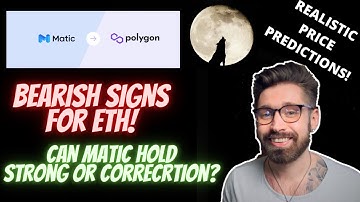 POLYGON PRICE PREDICTION💎BEARISH SIGNALS FOR ETH👁WILL MATIC HOLD STRONG OR LARGER CORRECTION?