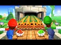 Mario Party 9 Minigames - Peach Vs Mario Vs Luigi Vs Yoshi (Master Difficulty)