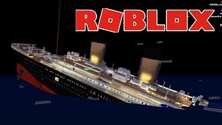 Гибель Титаника в ROBLOX
