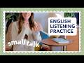 Small talk in Australia | English listening practice (natural speed)