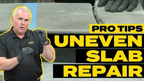 Pro Tips — Sakrete Best DIY Method to Level and Repair an Uneven Concrete Slab