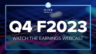 HIVE Achieves Annual Revenue Ended March 31, 2023 of $106 Million 2,332 BTC on the Balance Sheet