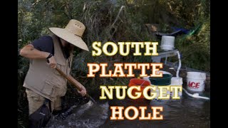 Gold Prospecing in Colorado |  Digging Our Favorite South Platte Nugget Hole!!!