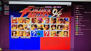 KOF 94'  Random Select! [GAMEPLAY] 🕹️(watch 1440p)