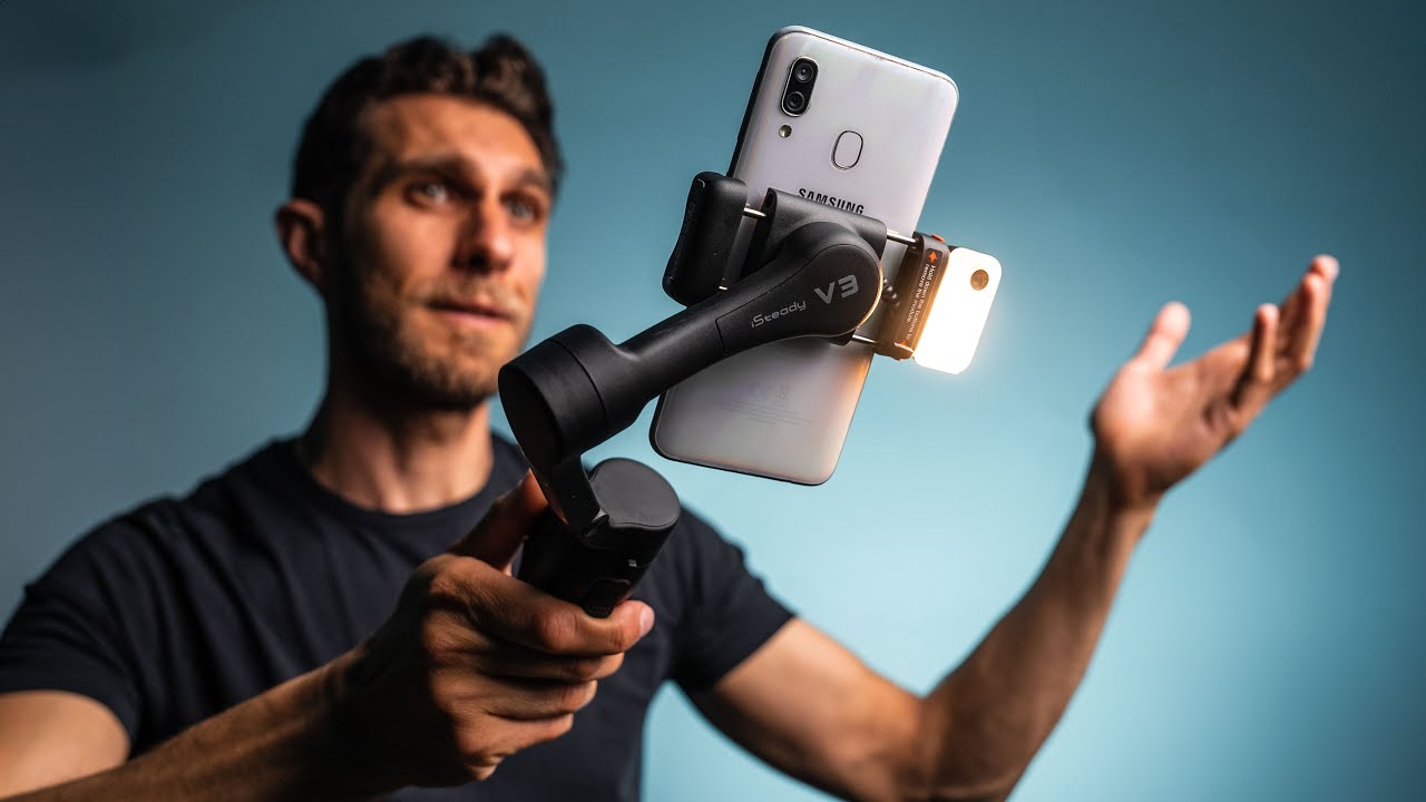 Stabilizzatore Gimbal Per Smartphone 3 Assi – Tracciamento AI E Riconoscimento Viso, Rotazione 360°, Per Vlog E Streaming Live - 3