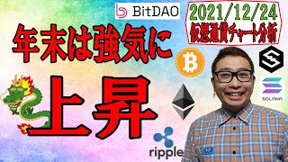 【仮想通貨 ﾋﾞｯﾄｺｲﾝBTC ＆ ｱﾙﾄｺｲﾝ 分析】年末は強気に上昇か!?