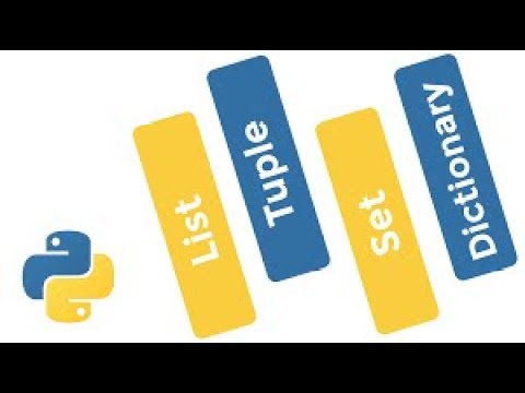 Python Data Structures:List,Tuple,Set & Dictionary - YouTube