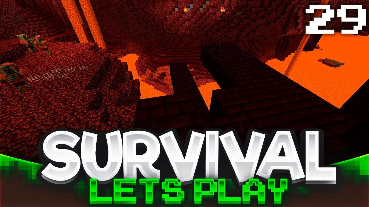 NETHER FORTRESS | Minecraft Survival Let's Play | Episode 29 - YouTube
