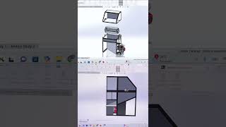 Mesin Perontok Padi (Exploded View & Motion Study) #design #engineering #solidworks #engineer