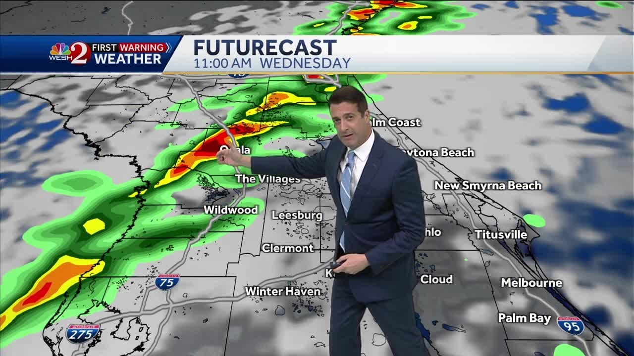 Wednesday is an impact day as storms move across Central Florida ...
