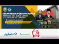 Serah Terima Gedung RSPTN dan Pemberian Penghargaan Dana Wira Utama  kepada Wali Kota Bandar Lampung