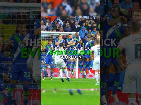 The best free kick scored in every colour
