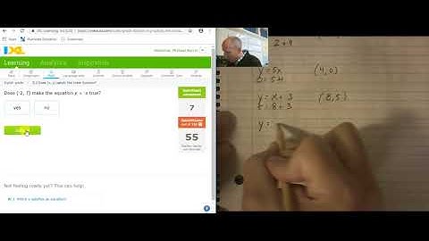 ixl 8th z.3 does x,y satisfy the linear function (v19.2a)