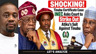 Tinubu Certificate Case: INEC Asks Court to Strike Out Atiku’s Suit | Why Is INEC Helping Tinubu?