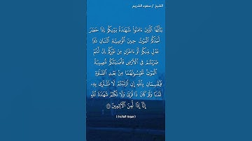 سورة المائدة ( ١٠٥ - ١٠٦) / سعود الشريم
