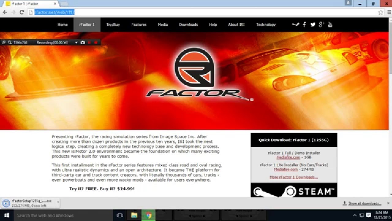How to Install rFactor Dirt Cars & Tracks with Wheel Settings.