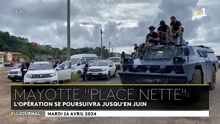 Le Journal de 19h00 du 16 avril : Opération Mayotte 