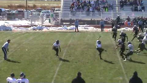 10-31-09 - Jake Schneider makes the play on Roosev...