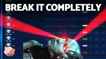 How to beat the 1v7 INSANE AI Challenge #2 - StarCraft 2