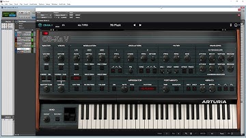 Arturia OB-Xa V Synth  Patches 0-19 (No Talking)