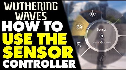 Wuthering Waves How to use Sensor on Controller PS5 | Wuthering Waves PC Gameplay #Wutheringwaves