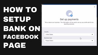 How to Setup Payment Method in Facebook Page (2021)