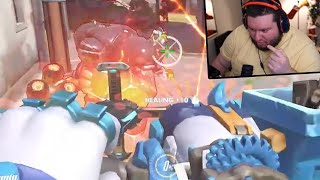 TILTING FLATS WITH MY ROADHOG w/ reactions | Overwatch