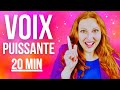 Routine vocale pour une voix puissante en 20 minutes  cours de chant