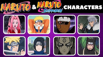 Guess the Naruto Characters | Ultimate Ninja Quiz | #quiz #naruto