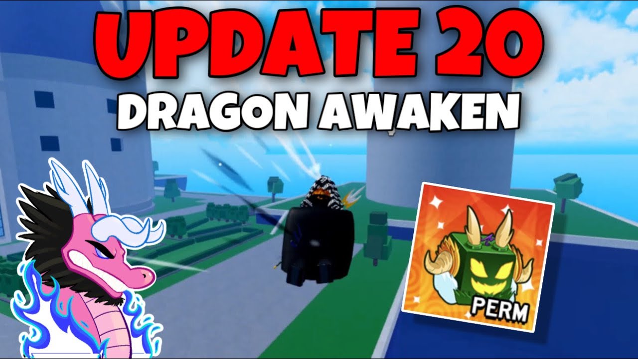 Blox Fruits - Sleepy Maui on X: Blox Fruits Update 20 Perm Dragon