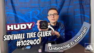 HUDY Sidewall Tire Gluer - Unboxing and tutorial!