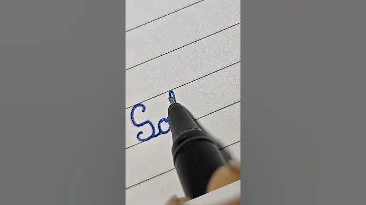 Cursive Handwriting❤️#shorts