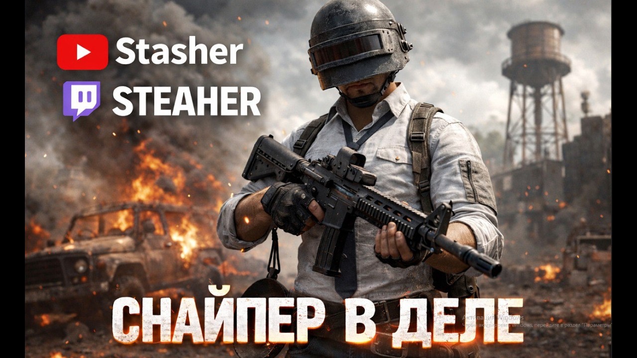 СНАЙПЕР В ДЕЛЕ PUBG