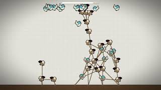 Snip the ropes, free the birds — but don't let the eagle loose! 🐦✂️ | Snip & Fly #cozygames screenshot 2