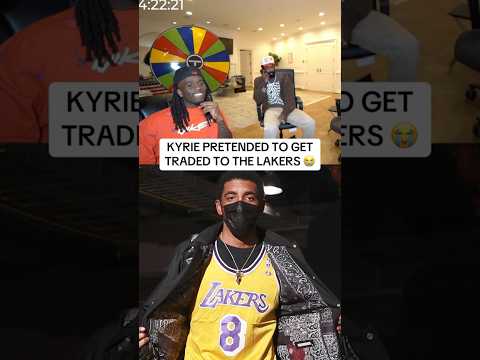 Kyrie is a legend for this 🤣😭