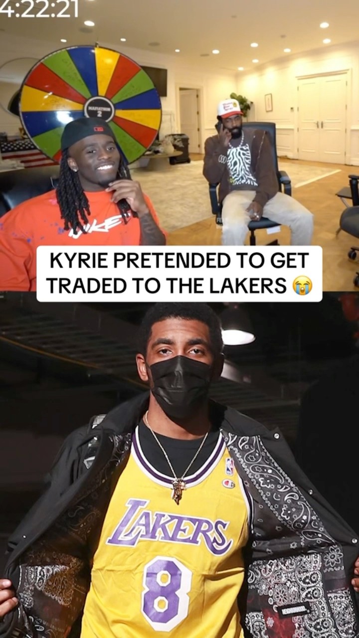 Kyrie is a legend for this ??